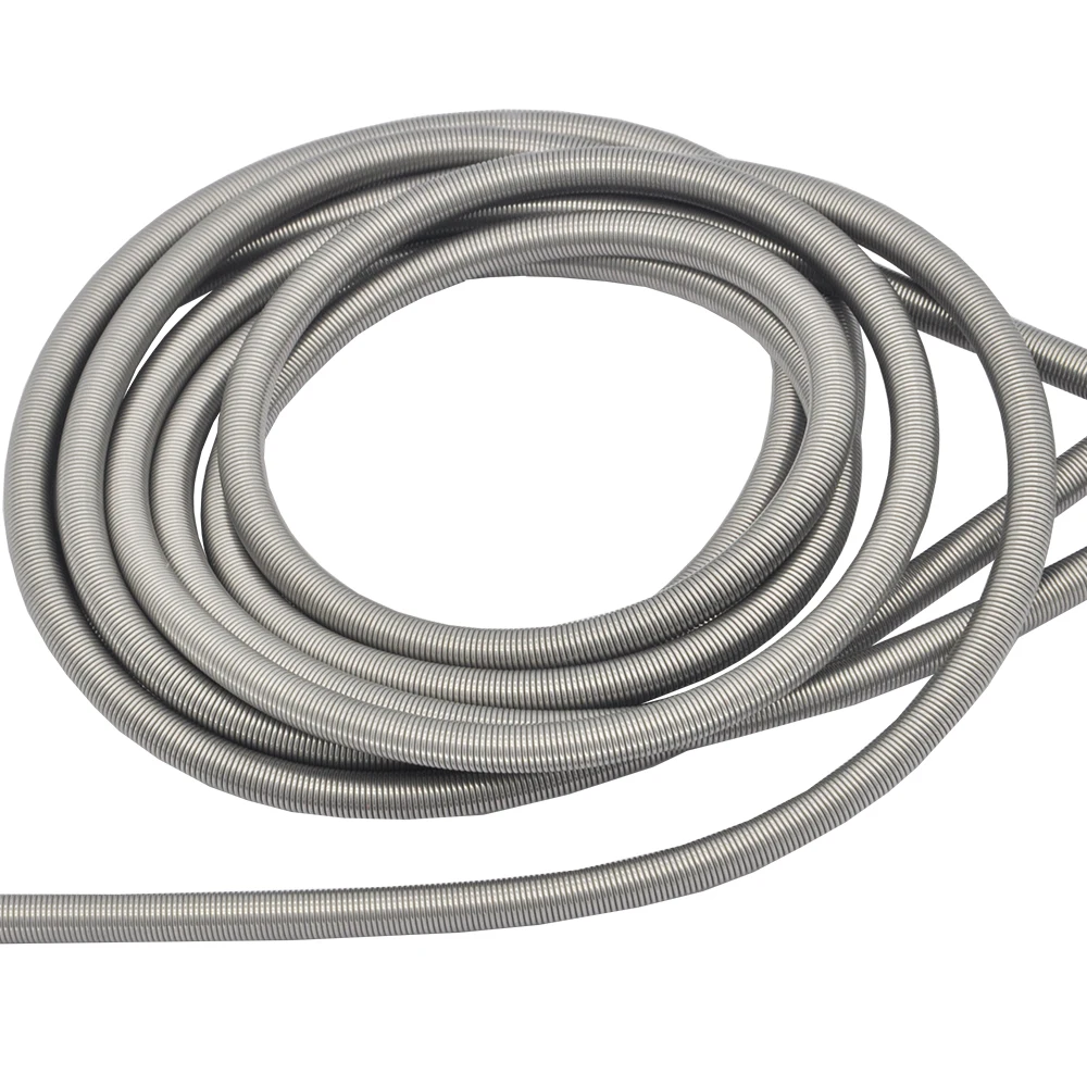 Manguito protector de resorte de manguera de 3MM para tubo de aceite hidráulico OD 3mm Huina Kabolite 336GC EC160 accesorios de excavadora RC - imagen 2