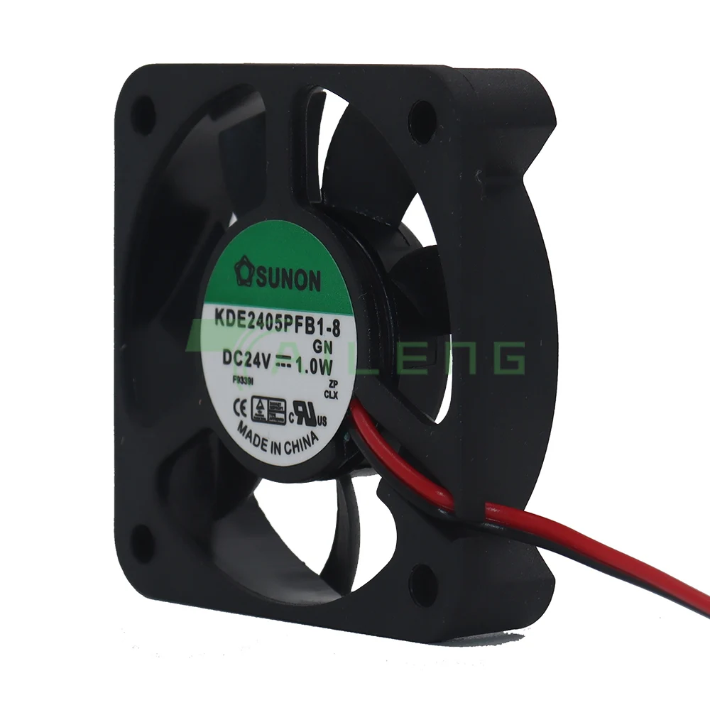 KDE2405PFB1-8 para Sunon 5cm 5010 50*50*10mm DC 24 v 1,0 W ventilador de refrigeración de 2 líneas - imagen 3