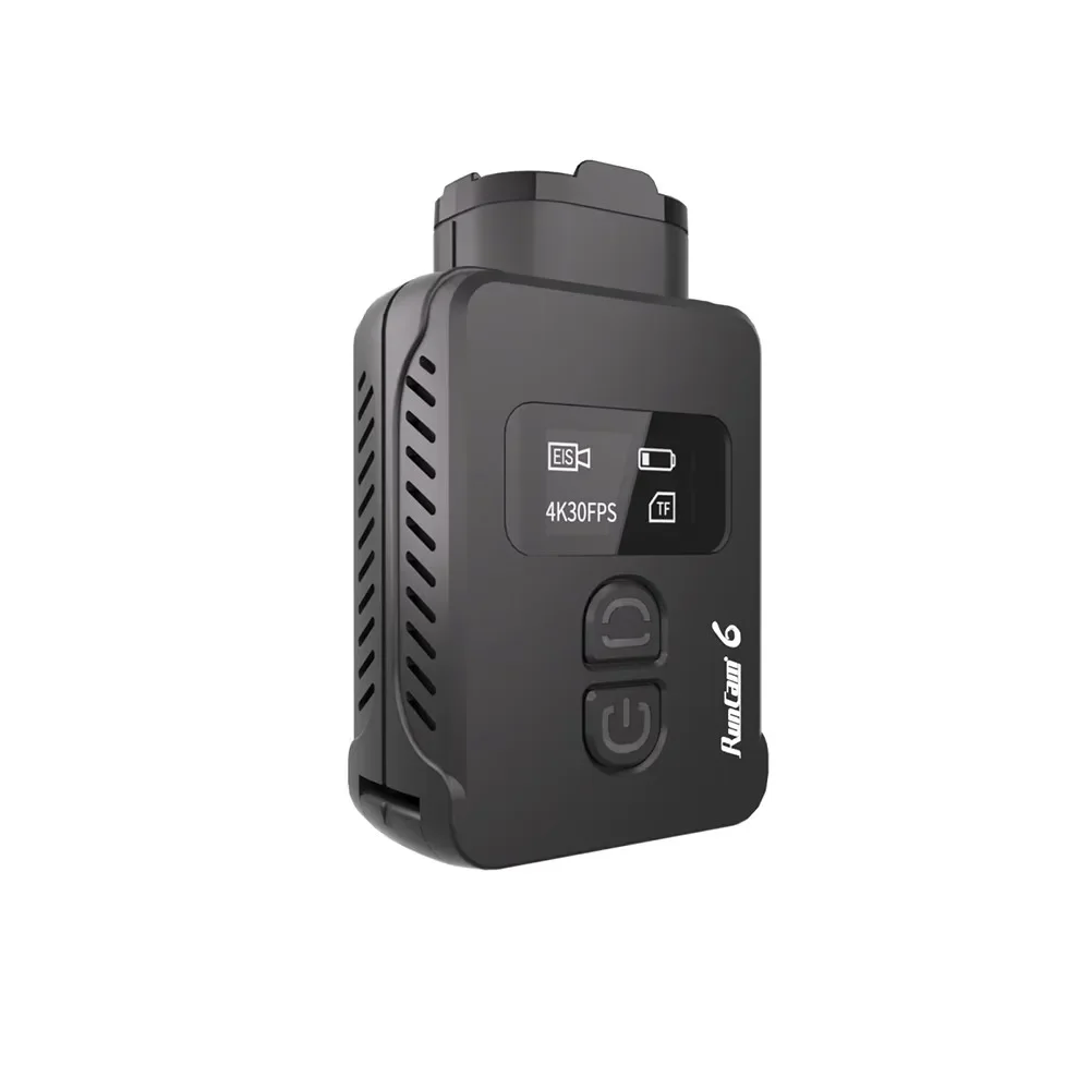 Runcam-Conjunto de cámara deportiva Adaptable, 6 4K HD, IMX377, 30fps, 1/2, 3 pulgadas, 128x64, 155 °, FOV, WiFi, para Dron FPV, avión, modelo RC - imagen 3