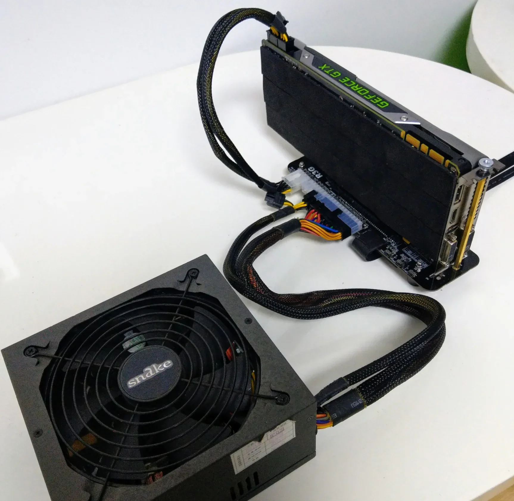 Tarjeta gráfica para ordenador portátil, interfaz externa M.2 Nvme a PCIe X16 M2, estación de acoplamiento para ordenador portátil, convertidor adaptador DIY 32G/s - imagen 5