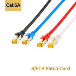 Cable de red Cat 6A SFTP RJ45 blindado 10 Gbps