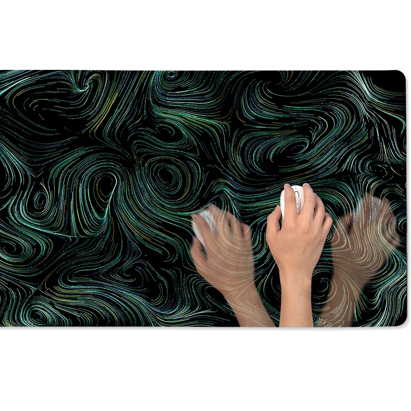 Alfombrilla de escritorio para ratón, teclado XXL, alfombra para ratón, alfombrilla de goma antideslizante para ratón de jugador, alfombrilla de ratón para ordenador portátil grande - imagen 4