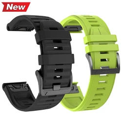 Correa de Silicona QuickFit para Garmin Fenix/Epix 22-26 mm