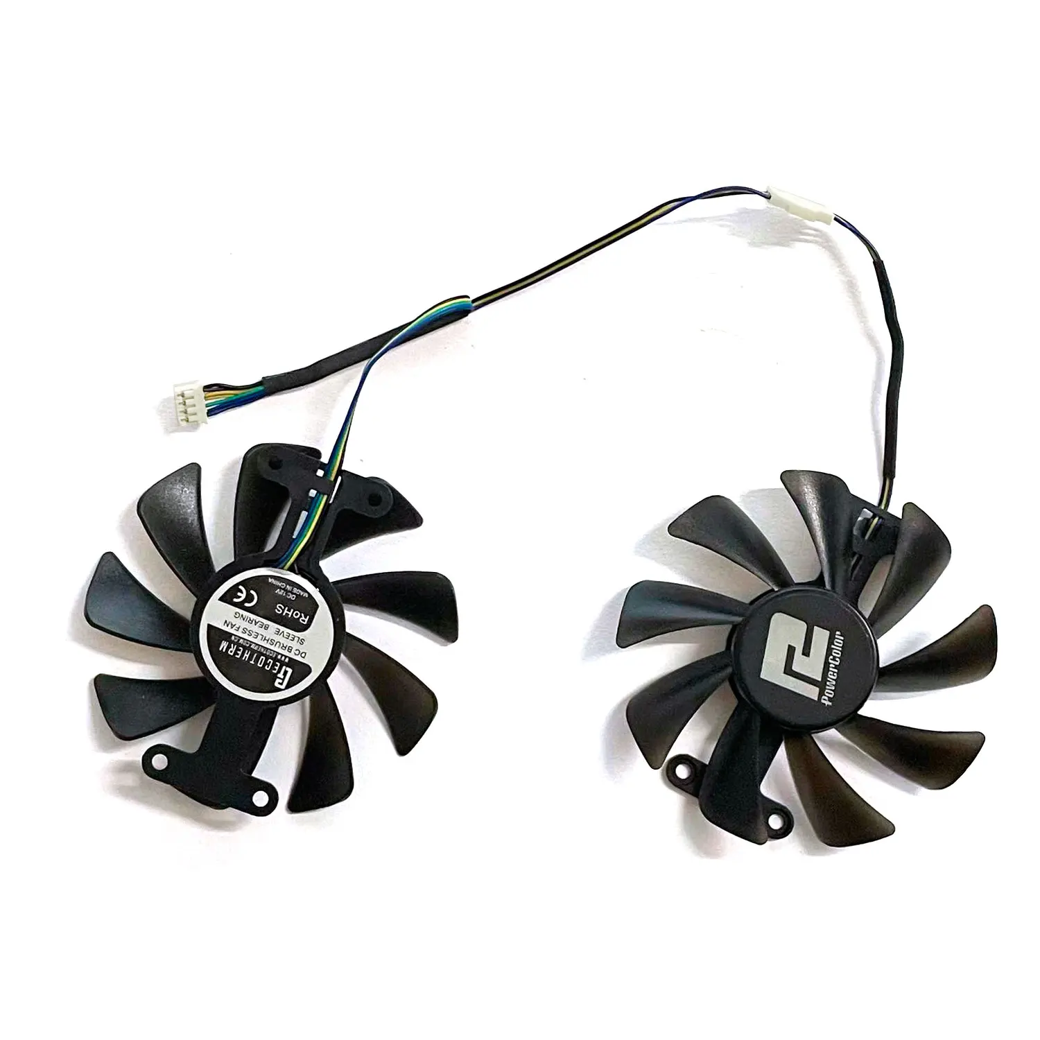 Nuevo ventilador GPU RX580 de 85MM y 4 pines para ventilador de repuesto de tarjeta gráfica POWERCOLOR Radeon RX580 2048SP 8GB GDDR5 - imagen 3