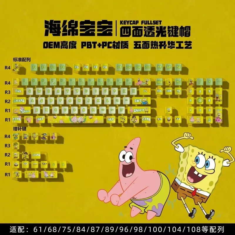 Re: Life Anime, teclas PBT altamente sublimadas de fábrica originales temáticas, compatibles con teclados mecánicos - imagen 3