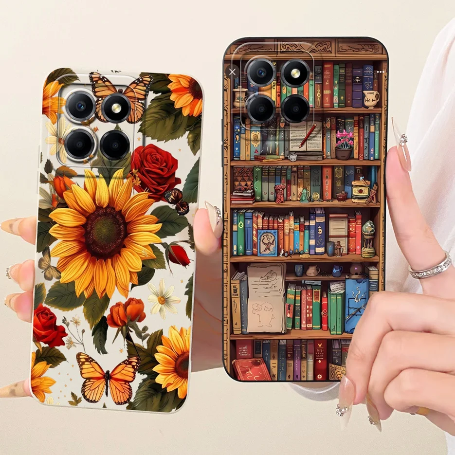 Para Honor X8a X8b X8C funda nueva cubierta pintada de caramelo de lujo funda de teléfono suave de TPU para Honor X8b X 8C HonorX8a HonorX8b HonorX8C bolsas - imagen 4