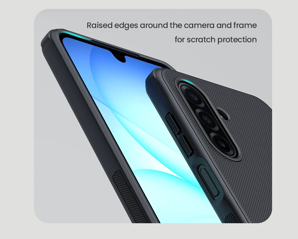 Para Samsung Galaxy A17 funda NILLKIN funda ajustada para Samsung Galaxy A17 funda protectora súper esmerilada de alta calidad funda mate para PC - imagen 5