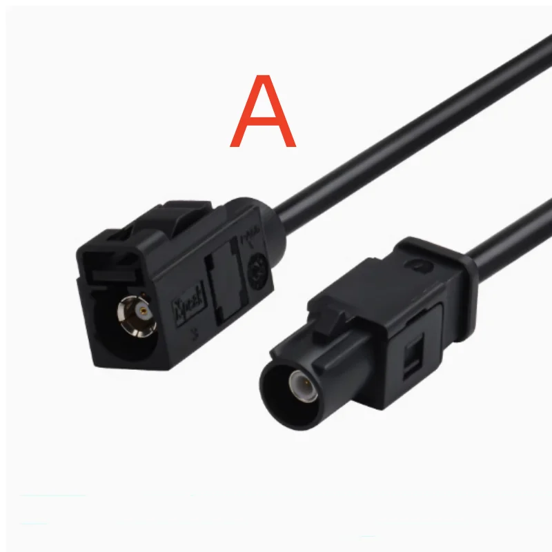FAKRA macho a hembra cámara de marcha atrás adaptador de Cable de vídeo Cable Coaxial SYWV50-2/RTK031 conector FAKRA A B C D E F G H I K Z - imagen 3