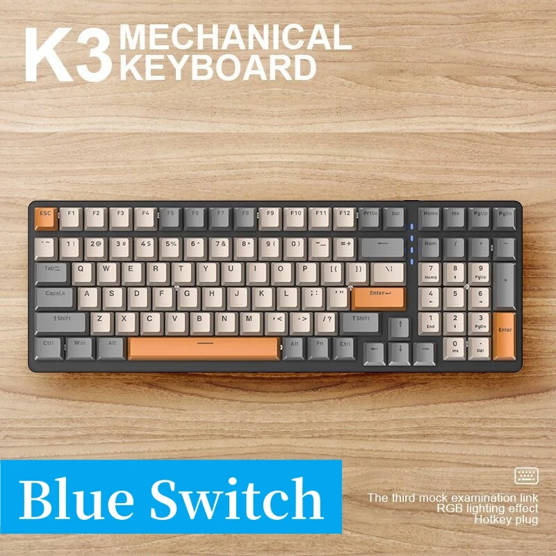 Blue Switch orange