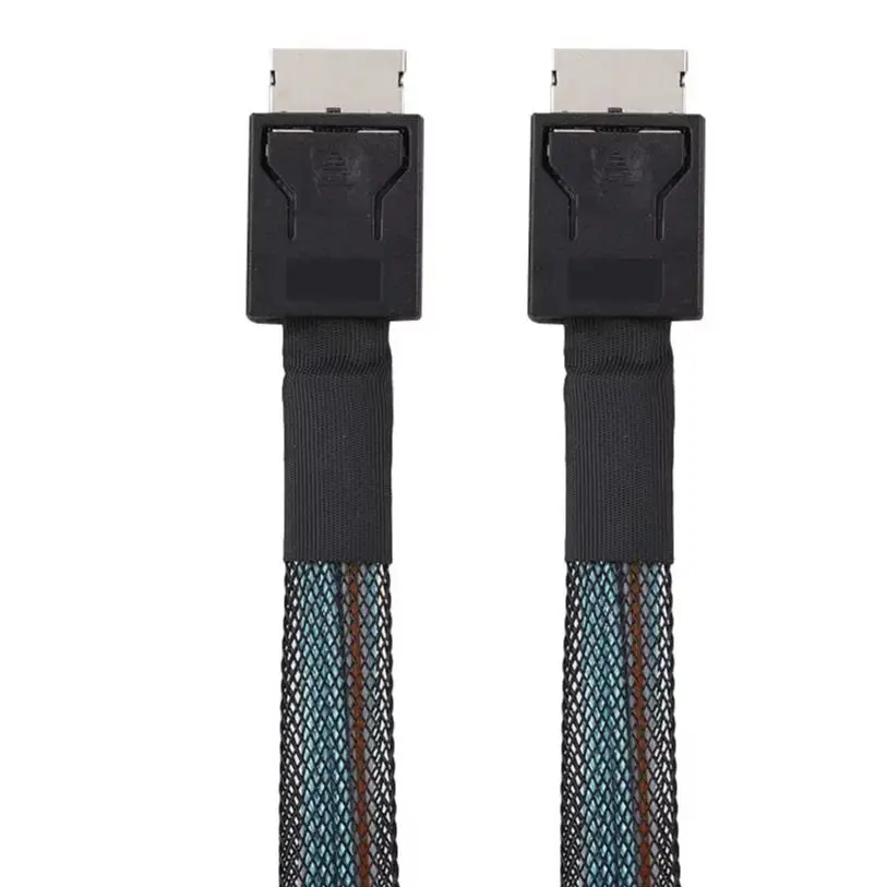 OCuLink SFF-8611 a OCuLink PCIe PCI-Express SFF-8611 4i SSD Cable corto de extensión activa de datos de alta velocidad 50cm 10cm 20cm 1m