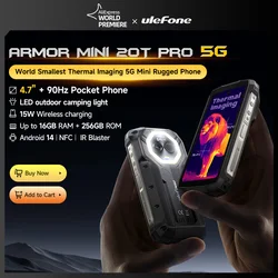 Ulefone Armor Mini 20T Pro 5G – Móvil Rugerizado Android