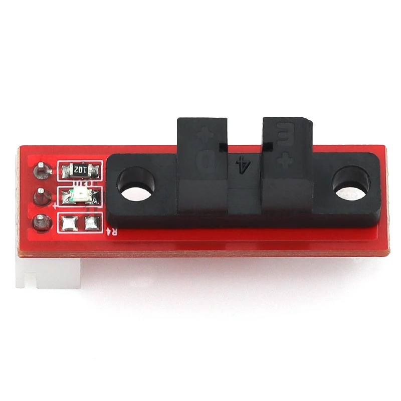 1/5/10 Uds interruptor de límite de Control de luz final óptico para rampas 1,4 tablero piezas de impresora 3D con Cable de 3 pines accesorios de pieza roja - imagen 3