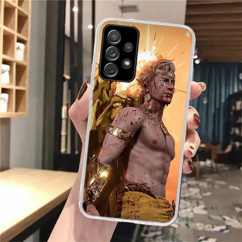 B-Baldur's Gate 3 BG3 Astarion funda de teléfono de silicona para Samsung Galaxy A52 A51 A50S A42 A32 A22 A12 A02S A30S A20S A10S A41 A31 A2 - imagen 3