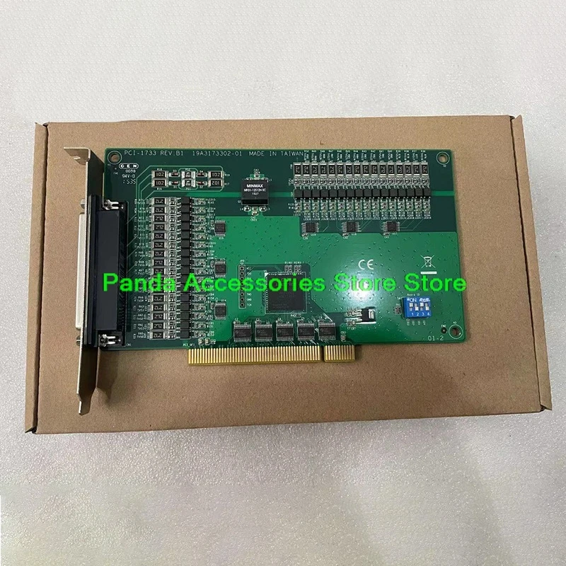 Tarjeta de entrada digital aislada de 32 canales para Advantech PCI-1733 REV.B1 19A3173302-01 - imagen 3