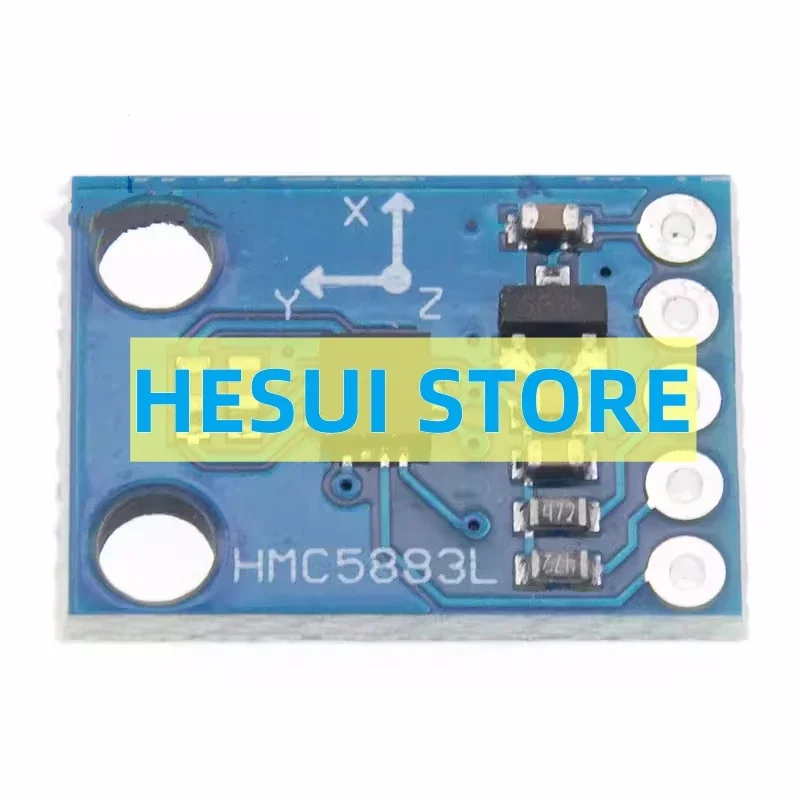 Módulo 273 QMC5883L Módulo de brújula electrónica sensor de campo magnético de tres ejes - imagen 2