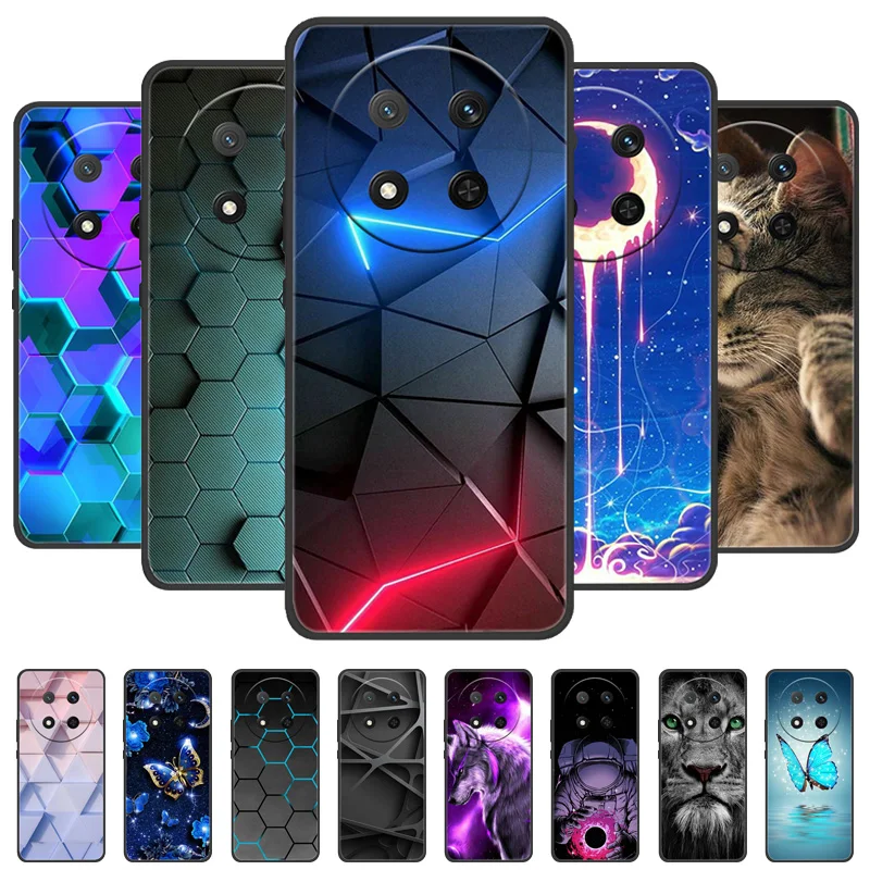 Para Honor Magic7 Lite 5G funda trasera de silicona TPU suave para Honor Magic 7 Lite fundas de teléfono Magic7Lite 7Lite Linda Capa de dibujos animados