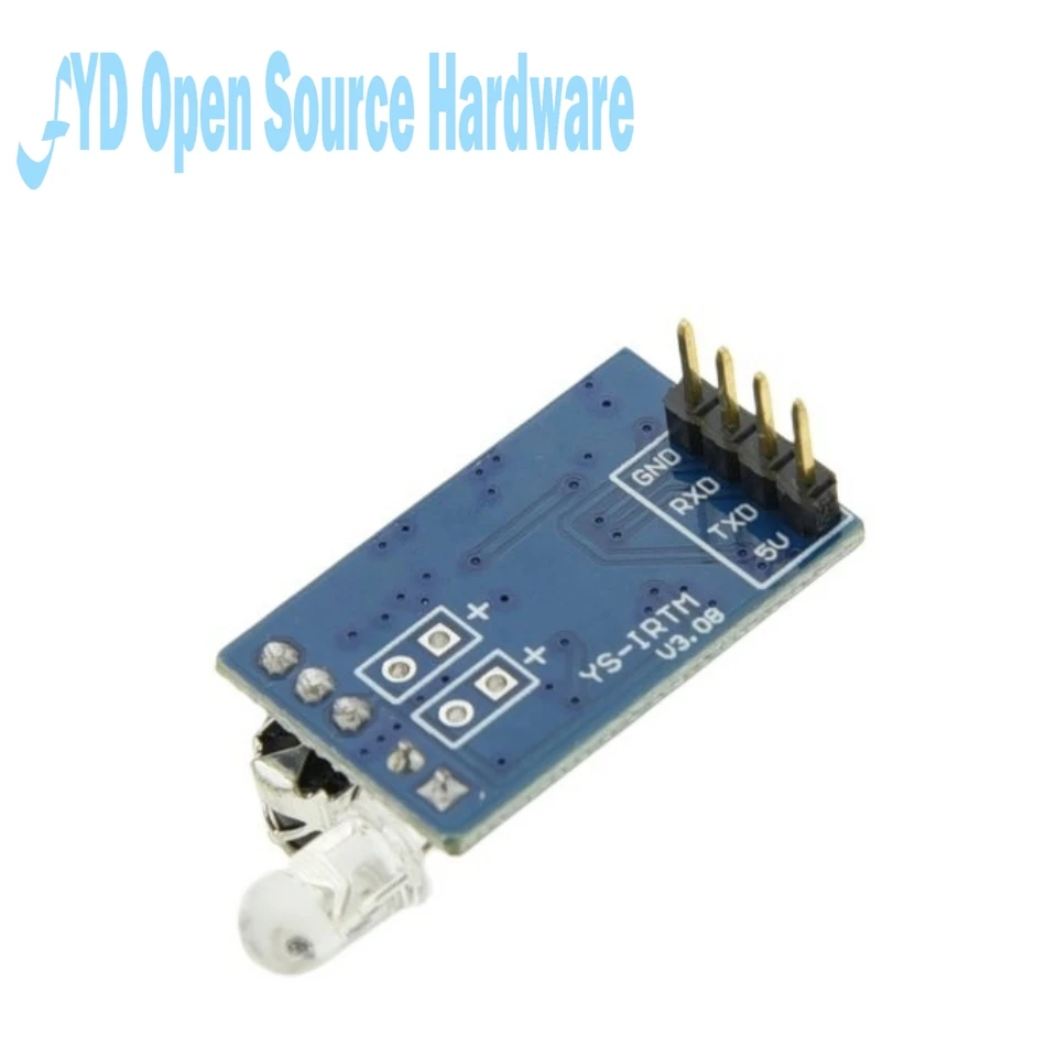 Placa decodificadora infrarroja de 1 piezas, Control remoto, transmisor, receptor, módulo inalámbrico para convertidor de placa DAC IR - imagen 2