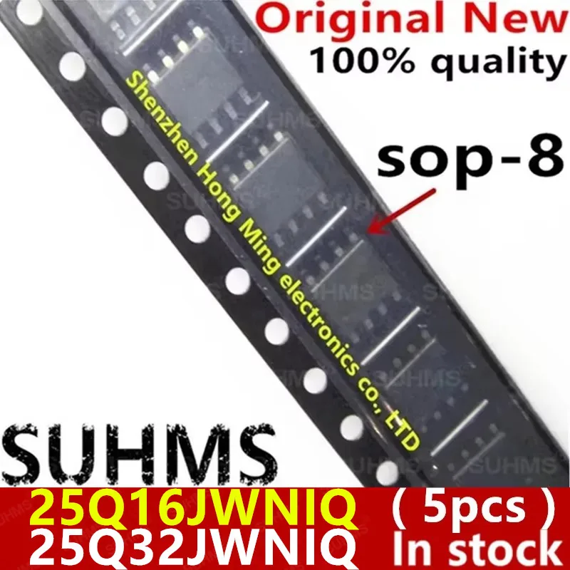Chip Winbond W25Q16 W25Q32 Memoria Flash SPI NOR SOP-8