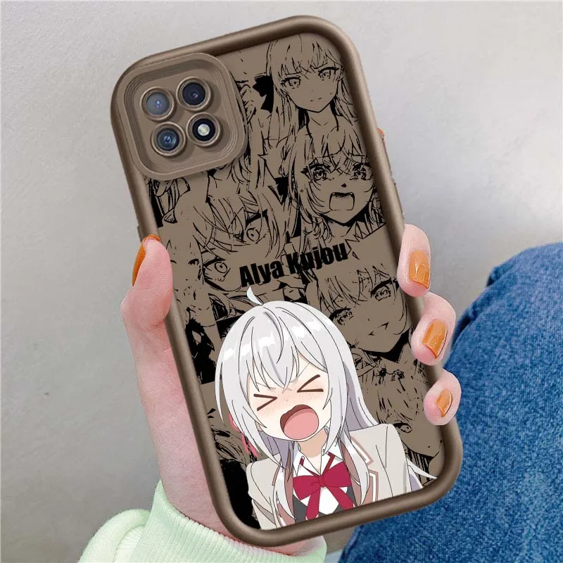 Funda de Anime Alya Kujou para OPPO A96 A58 A74 A78 A72 A53 A54S A94 A54 A16 A52 A57 A98 A76 funda de teléfono con escalera ocular - imagen 3