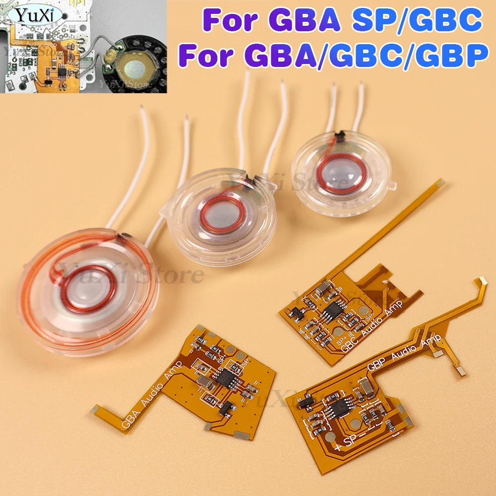AMP de Audio de sonido Digital de baja potencia para Gameboy Color Pocket Advance GBC GBA SP GBP, módulo amplificador de volumen de altavoz, 1 ud.