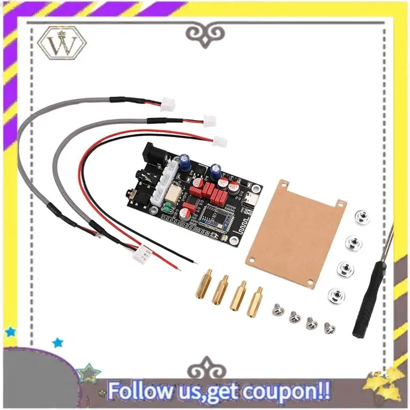 Nuevo DC8-24V XY-LA02 Qualcomm QCC5125 Placa de decodificación sin pérdidas BT 5,1 de alta temperatura para APTX LDAC sin pérdidas HD sonido DIY Kit - imagen 3