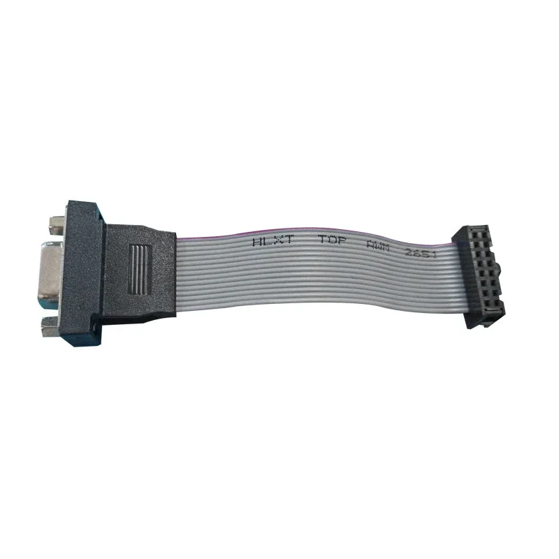 Placa base tarjeta gráfica integrada interfaz VGA 2,54mm 16 pines hembra a soporte de 15 pines Cable de extensión GPU 20cm - imagen 3