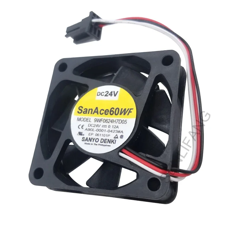 Ventilador de tres pines para A06B-6134-C003 9WF0624H7D05 6015 24V, bien probado