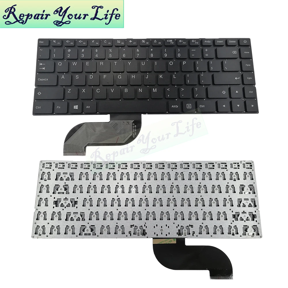 Teclado ruso US RU RUS para Notebook Prestigio SmartBook 141C5 PSB141C05 PSB141C05CGP PSB141C05CGP_MG/DG teclado de repuesto - imagen 2