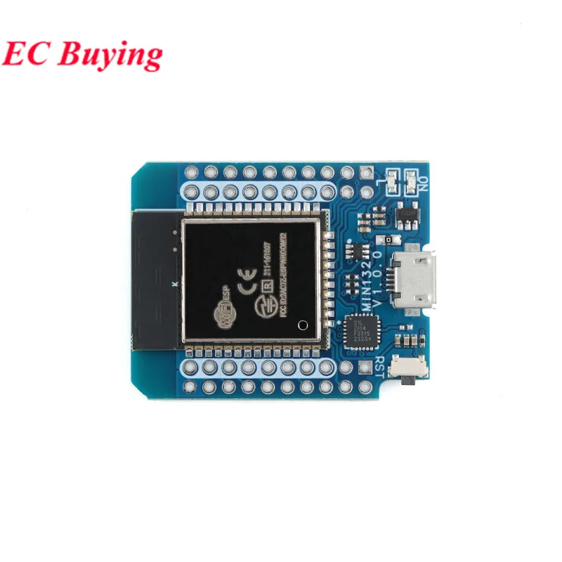D1 MINI LIVE ESP8266 ESP32 WiFi + Bluetooth-c ESP-32 CH340 FT232 CP2104 CH9102 Módulo de placa de desarrollo para Wemos MICRO/TYPE-C - imagen 5