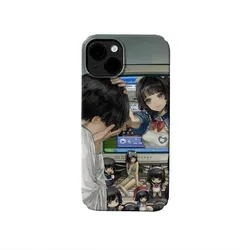 Funda Rígida iPhone 11/12/13/14/15/16 – Diseño Anime 2D Antigolpes