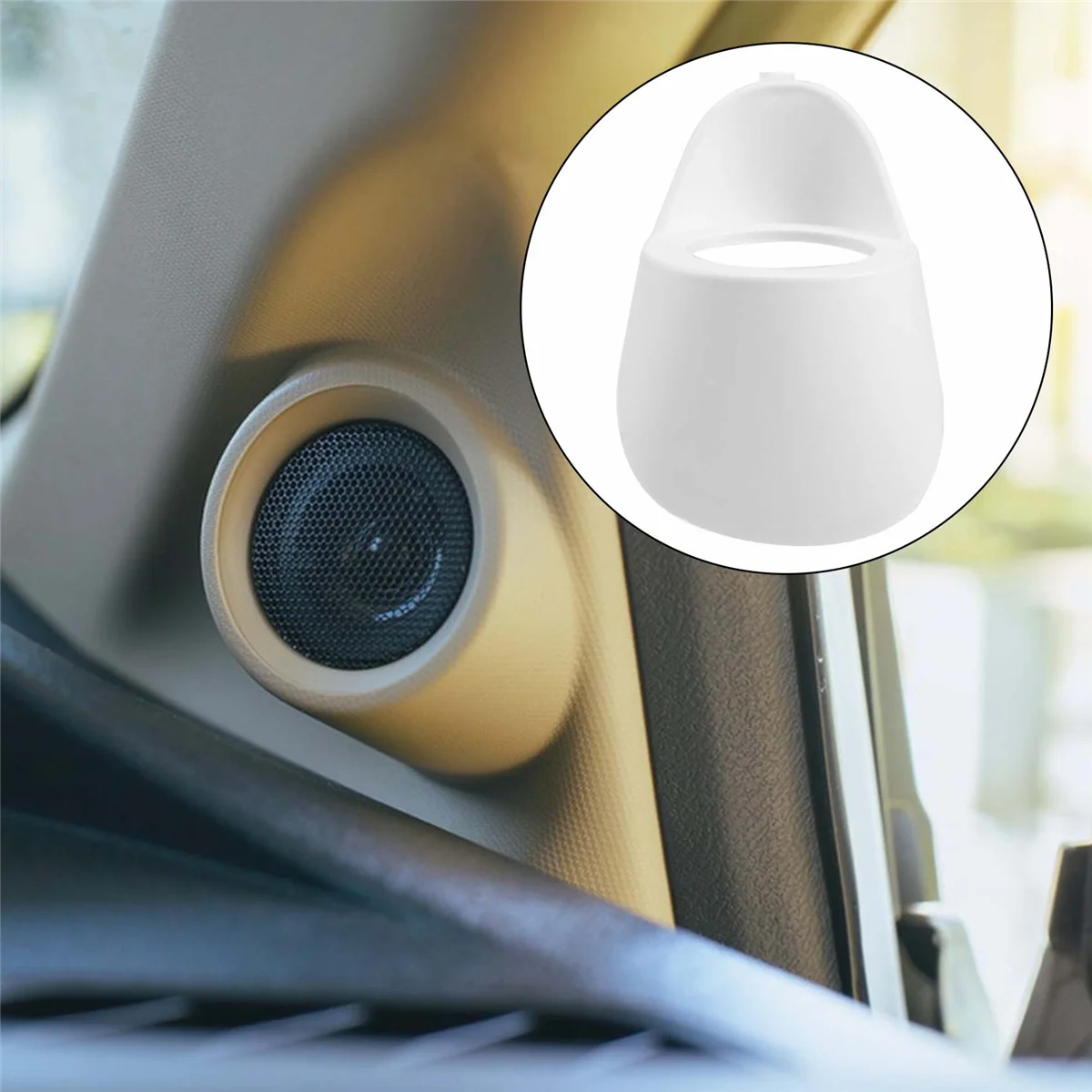 Soporte de Tweeter para coche, Base de Tweeter de 2 piezas, 2,5 pulgadas, Audio, pilar A, frecuencia bidireccional, molde invertido - imagen 5