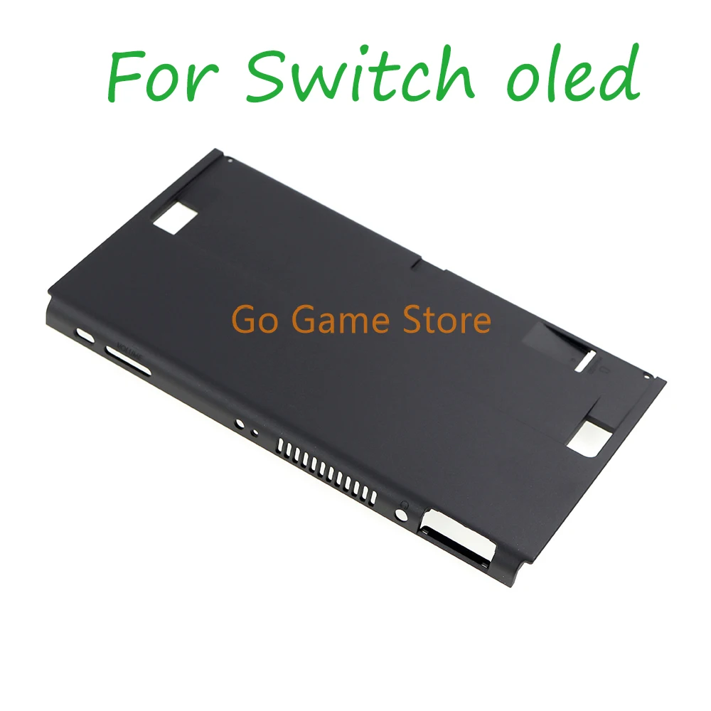 Carcasa inferior Original, placa trasera, marco de cubierta trasera para interruptor Oled, reemplazo de consola de juegos, 1 ud.