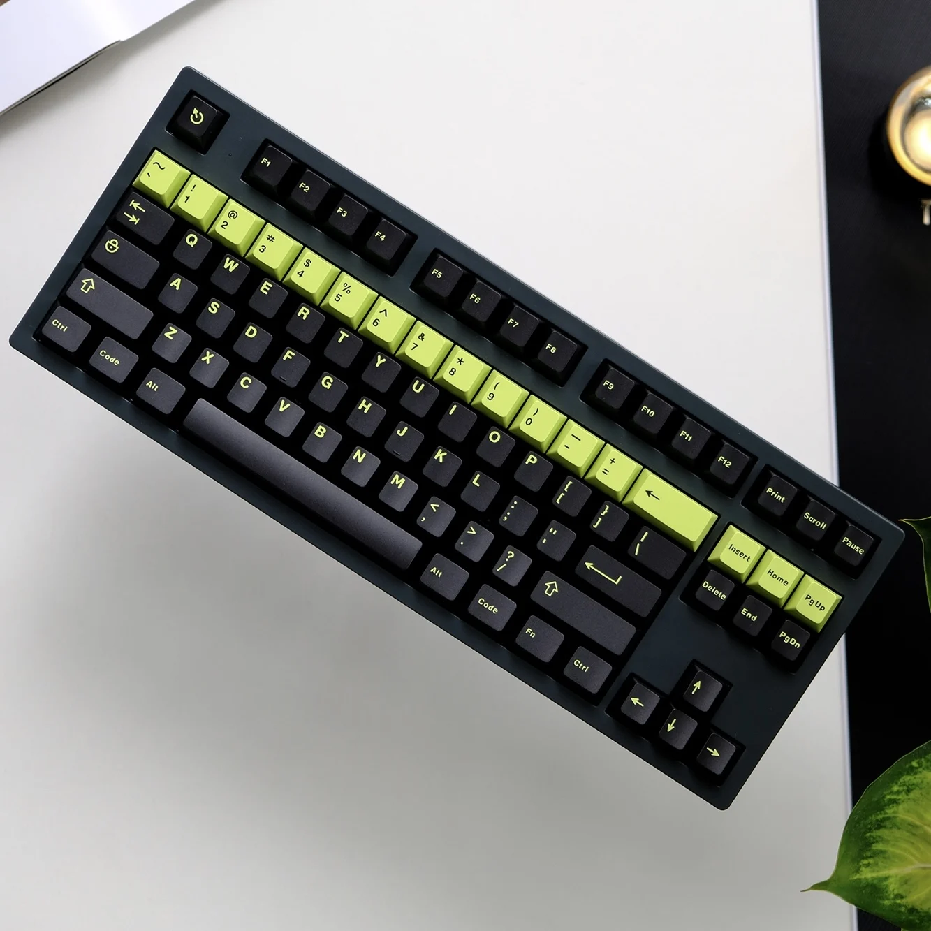 Teclas ABS de dos colores con tema tóxico, 253 teclas, perfil Cherry para teclado mecánico, interruptores Cherry MX - imagen 5