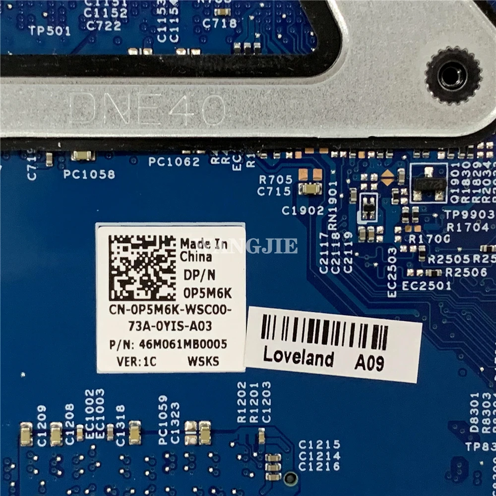 14291-1 para la placa base del ordenador portátil DELL Latitude 3470 3570 I3-6100U I5-6300U CPU CN-0P5M6K 0P5M6K 0YKP8M 0VWFGF 100% completamente probado - imagen 4
