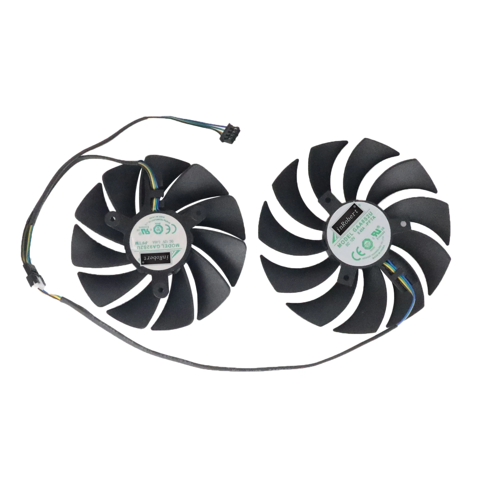 Nuevo 88mm GA92S2U 100mm GAA8S2U RTX3070Ti RTX3070 Ti GPU Cooler para Zotac Gaming RTX 3070 ventilador de refrigeración de tarjeta gráfica de doble borde - imagen 2