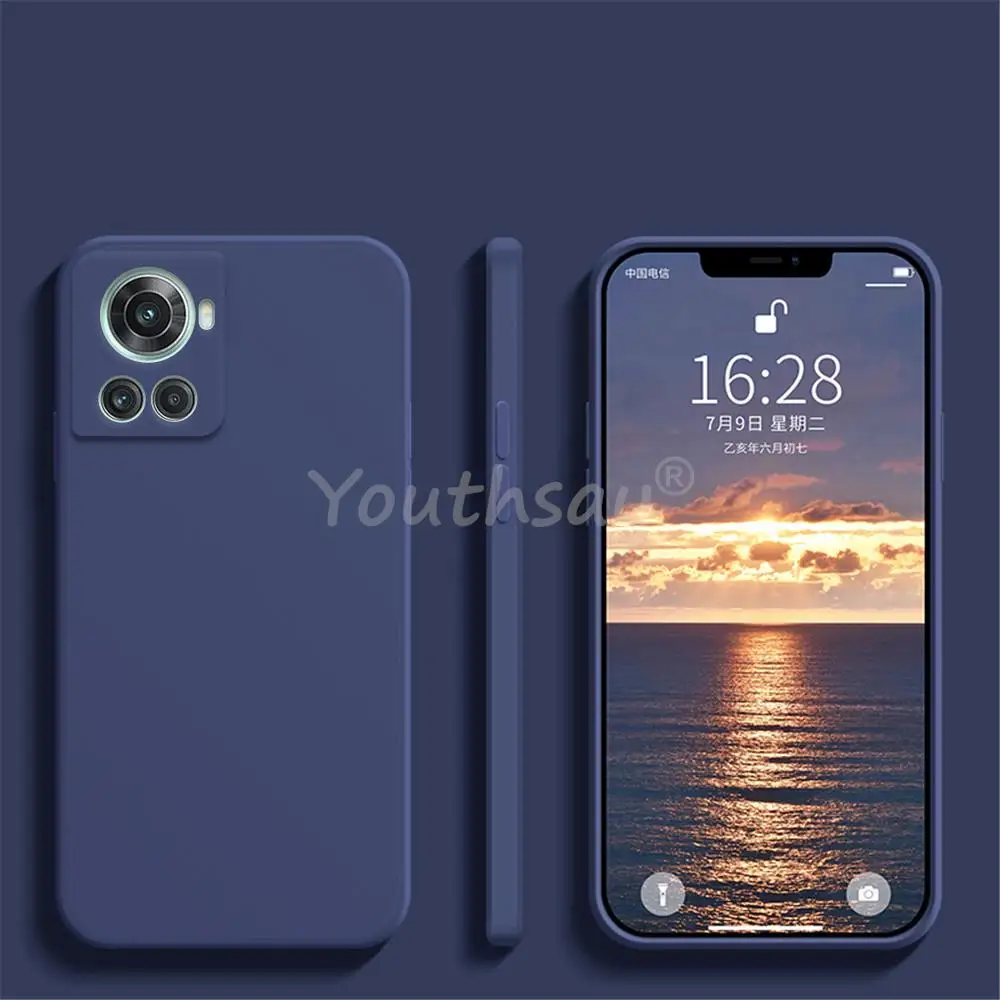 Funda de silicona TPU para OnePlus 10 R, carcasa protectora, lisa, para OnePlus 10R - imagen 5