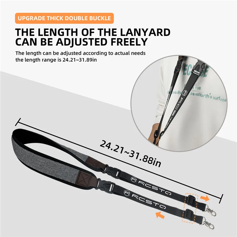 Correa de cuello ajustable para DJI MINI 3 Pro, accesorios para control remoto de pantalla DJI RC/RC Pro/Cordón de controlador inteligente - imagen 4