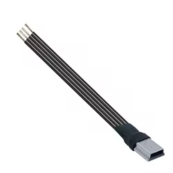 Cable de Alimentación USB-C Macho con Extremo Abierto