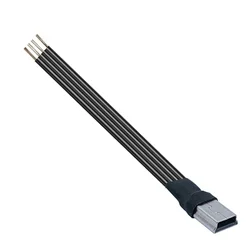 Cable de Alimentación USB-C Macho con Extremo Abierto