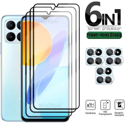 Honor X8A 5G Vidrio Templado 9H Protector Pantalla Pegamento Completo