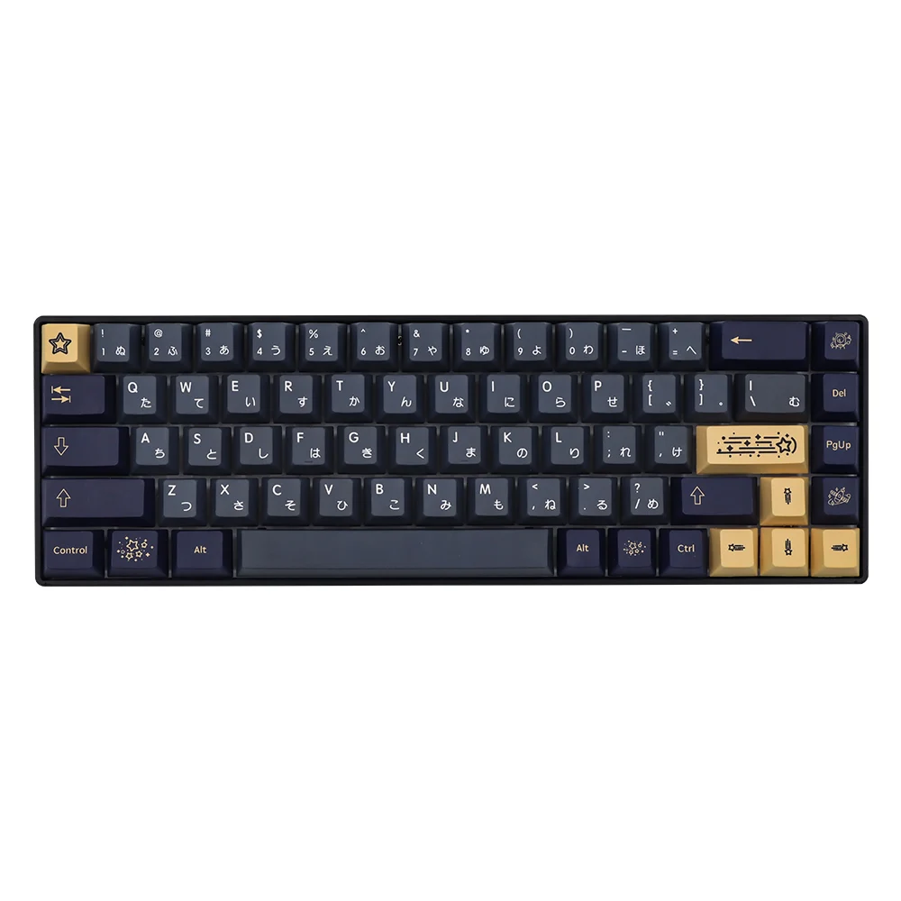 142 teclas GMK Stargaze Keycaps inglés japonés cereza perfil tinte sublimación GMK clon Keycap para teclado mecánico MX - imagen 5