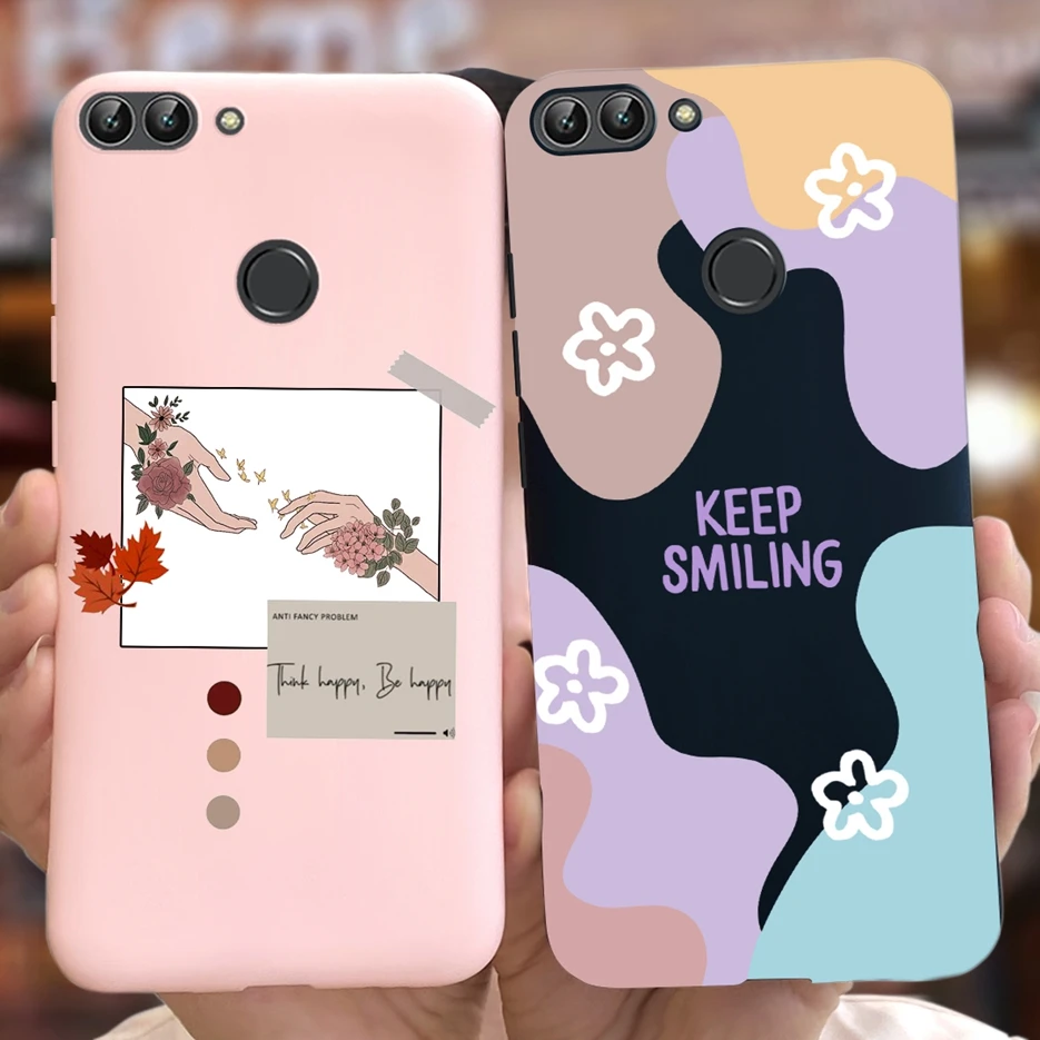 Funda de silicona blanda para teléfono Huawei P Smart, carcasa trasera pintada de nuevo arte, FIG-LX1, FIG-LA1, 2018 - imagen 4