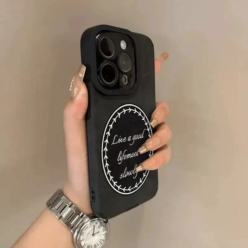 Funda de cuero para teléfono iPhone 16 Pro Max funda para iPhone 17 Air 16 11 12 13 14 15 16 Plus 16promax Funda de cuero suave 15Pro - imagen 2