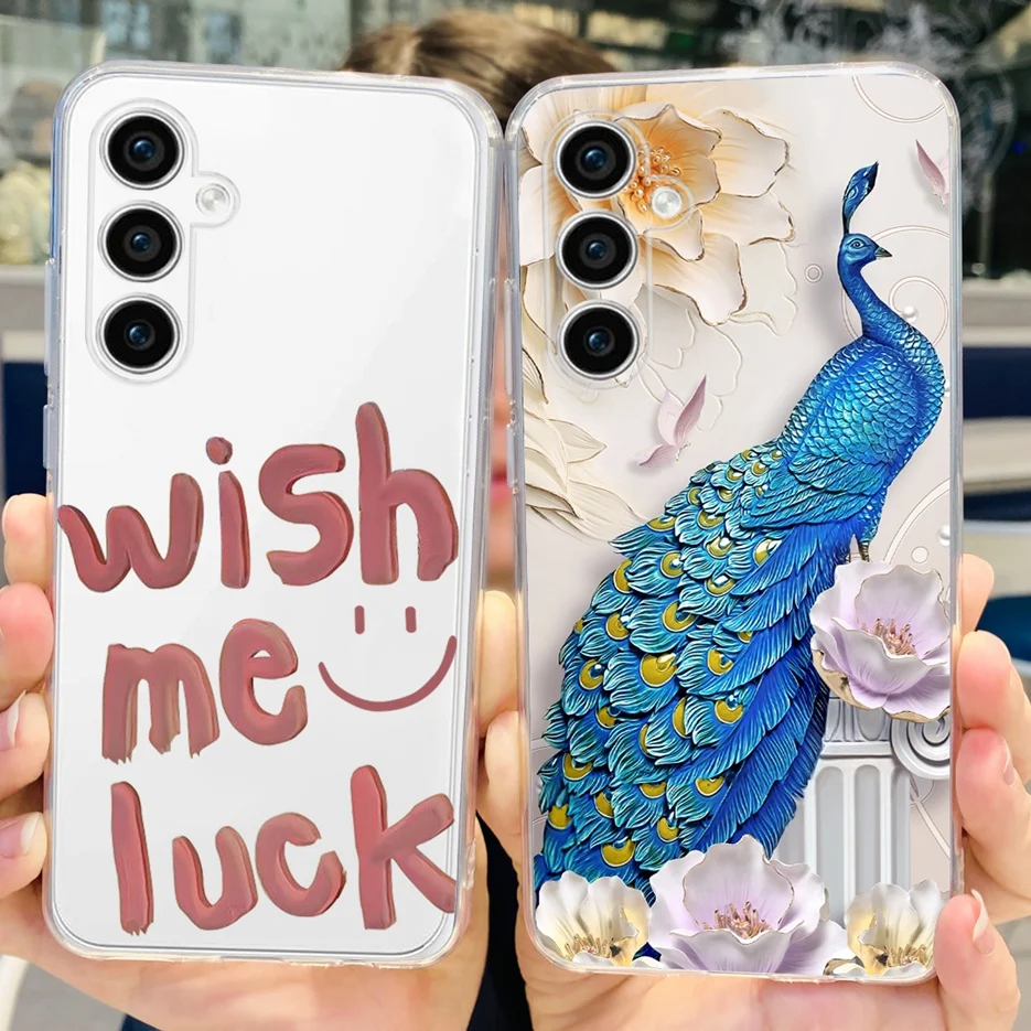 Funda de silicona suave para teléfono Samsung Galaxy S23 FE, carcasa pintada con estilo, parachoques, S23 Ultra S 23 Plus - imagen 5