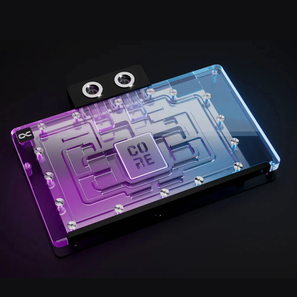 Alphacool Core GPU Water Block Compatible MSI RTX 5090 Suprim + Vanguard + Gaming Trio Tarjeta gráfica Enfriador con placa posterior - imagen 5