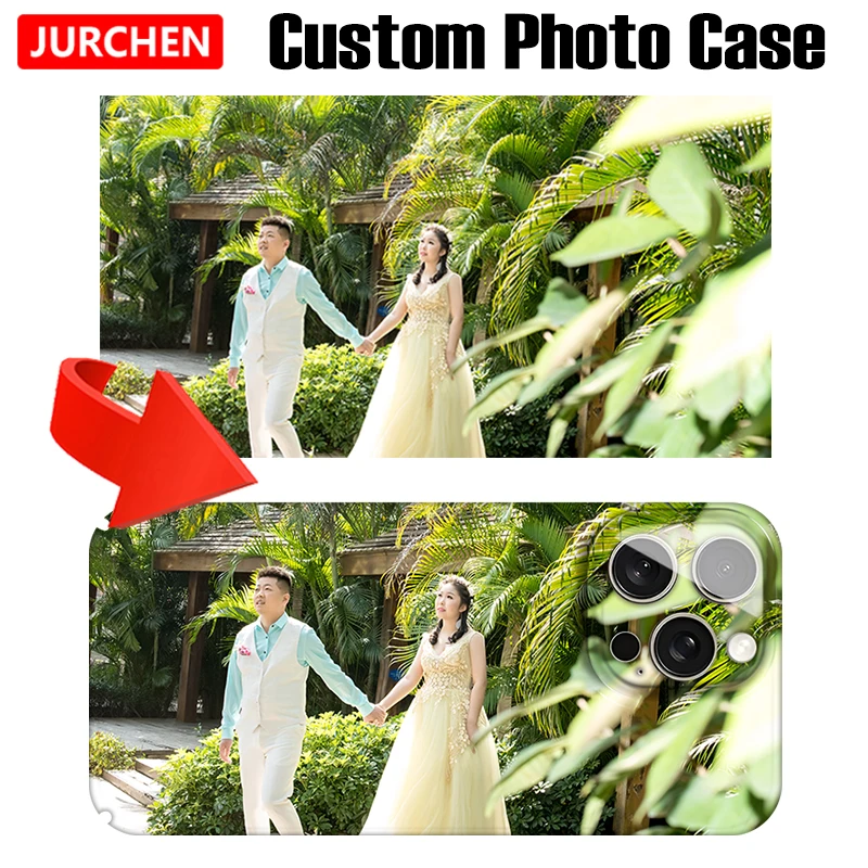 Fundas de plástico con foto personalizada para iPhone 16 13 15 11 13 12 Plus Mini XS 15Pro Pro Max SE 2020 2022 imágenes cubierta dura impresión lateral - imagen 5