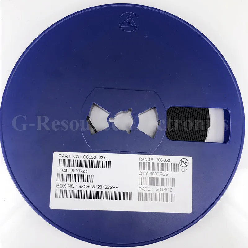 (100 uds) S8050 J3Y SOT-23 NPN SMD transistor de señal triodo nuevo original - imagen 3