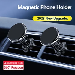 Soporte magnético coche para iPhone, Samsung y Xiaomi con rotación