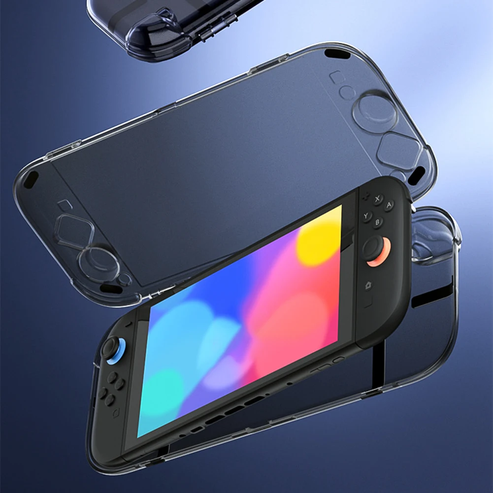 Funda protectora transparente, caja de almacenamiento transparente, cubierta protectora de carcasa dura para consola de juegos Nintendo Switch2