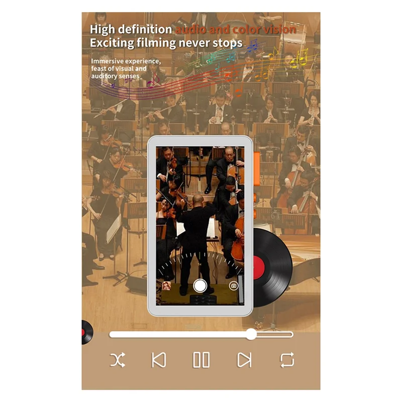 BTLIFE-RK-X40F pantalla de Monitor de Selfie de teléfono soporte magnético para cámara trasera de teléfono inteligente transmisión en vivo fotografía Vlog - imagen 3